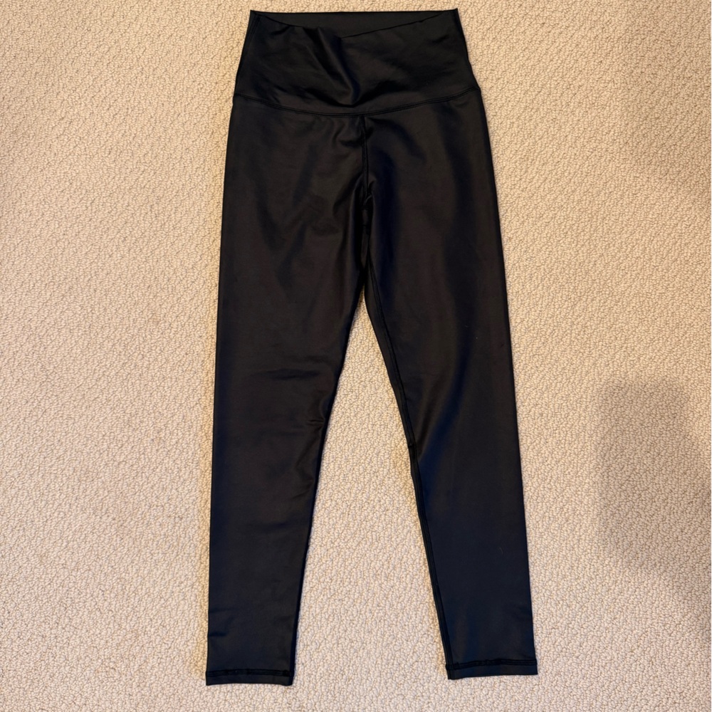 Aerie chill play move black leggings size M short